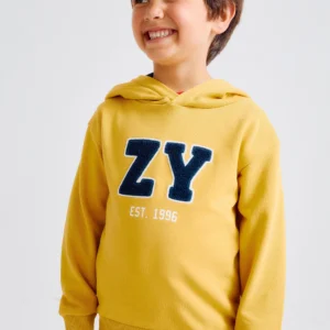 Sudadera Capucha Bouclé Si Archives Amarillo. Zippy