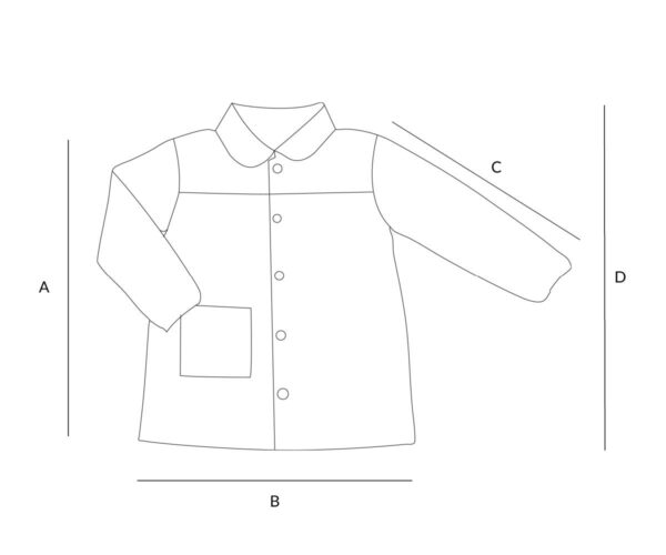Babi con Botones Geometric Nature Personalizable. Tutete - Imagen 2