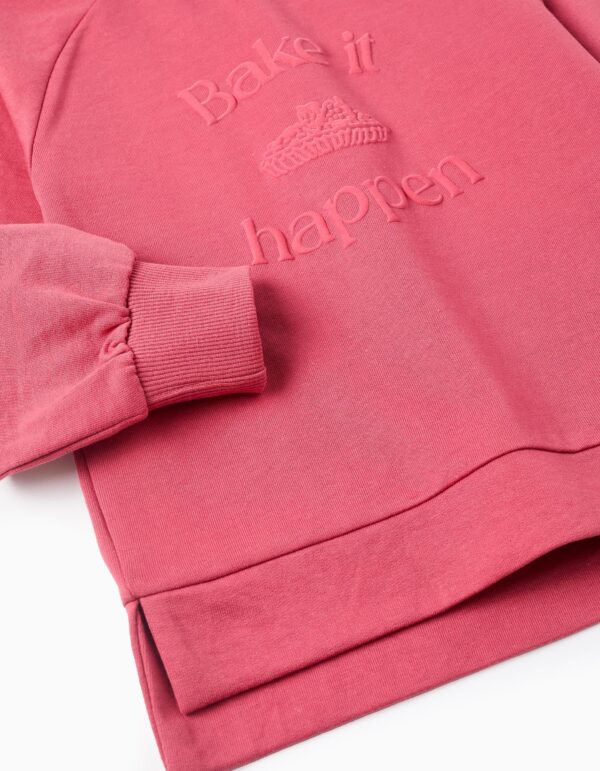 Sudadera Estampado Relieve 'Bake it. Zippy - Imagen 3