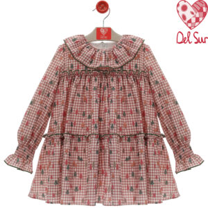 Vestido FAMILIA PLUMAS. Del Sur
