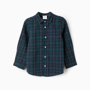 Camisa Franela Cuadros Zippy