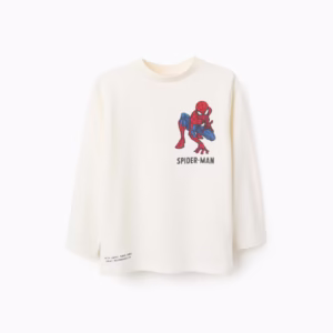 Camiseta de Manga Larga Spiderman Zippy