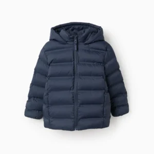 Chaqueta Acolchada con Capucha para Niño Azul Oscuro Zippy