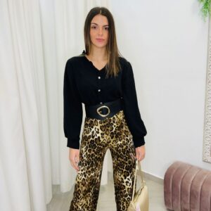 Pantalon animal print