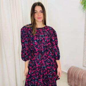 Vestido Campanilla Fucsia