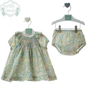 Vestido Bebé Con Braguita FAMILIA WABI-SABI Marta Y Paula