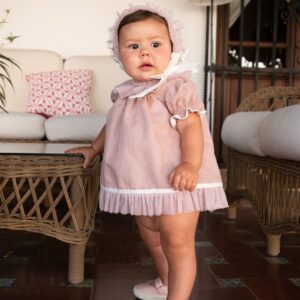 Vestido Lino 3 Piezas BEBÉ SUAVE José Varón