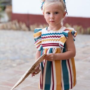 Vestido 2 Piezas Tricolor FAMILIA RAYAS José Varón