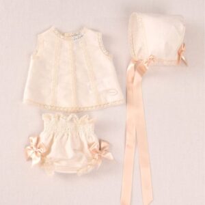 Chambrita Lino 3 Piezas Cocote