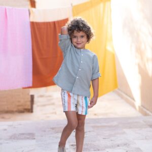 Conjunto Bermuda Multicolor COLECCIÓN CASUAL INFANTIL Cocote