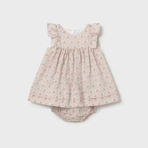 Vestido Rizo Con Cubrepañal Terracota Mayoral