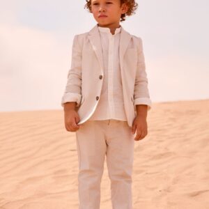 Pantalón Largo Con Lino Avena Mezcla Mayoral