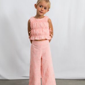 Conjunto Pantalón Largo Y Top Fruncido Blossom Mayoral