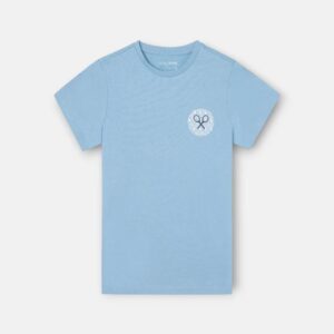 Camiseta Kids Raqueta Étnica Azul Marino Silbon