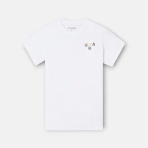 Camiseta Kids Happy Blanco Silbon