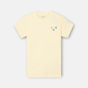 Camiseta Kids Happy Amarillo Silbon