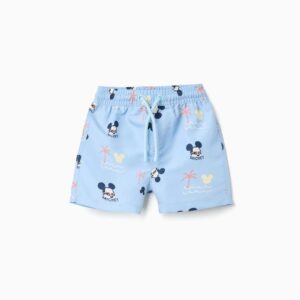 Bañador Mickey Y Cordón Azul Claro Zippy