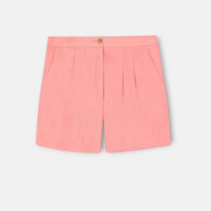 Bermuda Girl Lino Coral Silbon