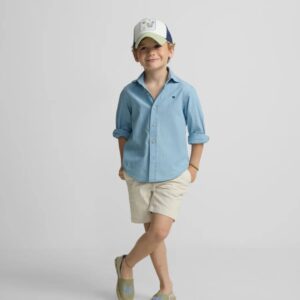 Bermuda Kids Clásica Piedra Silbon