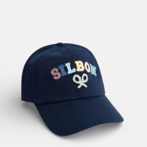 Gorra Kids Letras Multicolor Azul Marino Silbon