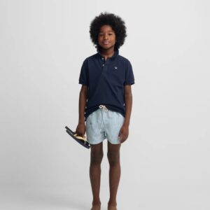 Bañador Kids Rayas Multiraquetas Verde Silbon