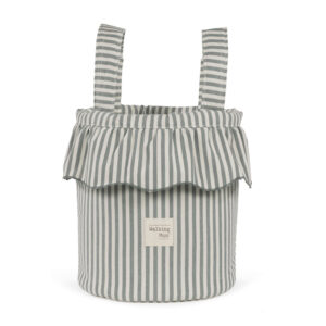 Bolso BUCKET PRALINÉ RAYAS MATCHA Walking Mum