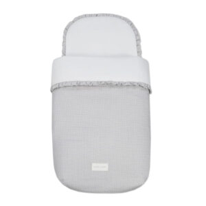 Saco Cuco LITTLE BLOOM VICHY GRIS TOG 2,5 Pasito A Pasito