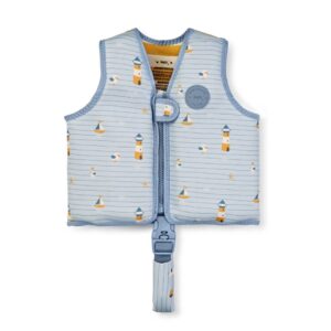 Chaleco Flotador De Aprendizaje Navy Hugs Saro
