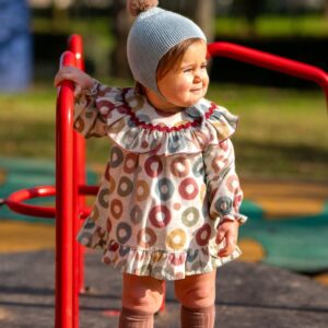 Vestido Círculos COLECCIÓN CASUAL BEBÉ José Varón