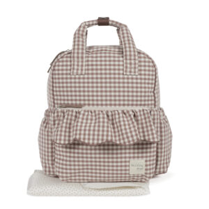 Mochila PRALINÉ VICHY MOKA Walking Mum