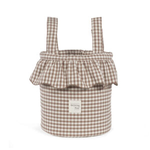 Bolso BUCKET PRALINÉ VICHY MOKA Walking Mum
