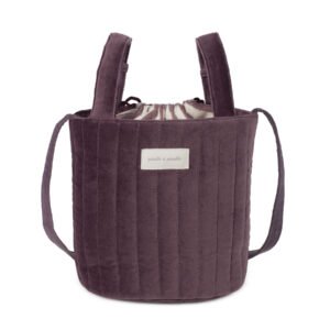 Bolso Bucket CHERRY VELVET Pasito A Pasito