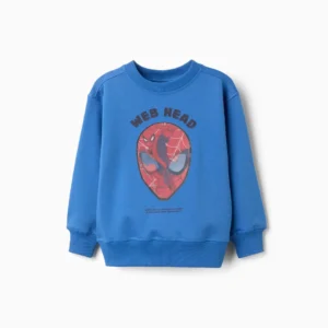 Sudadera Perchada Estampado Lenticular Spider-Man Azul Zippy