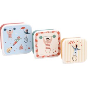 3 Cajas Almuerzo Circus Show Tutete