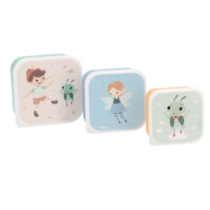 3 Cajas Almuerzo The Wooden Boy Tutete