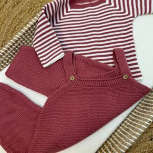 Peto Largo Links Con Suéter Rayas
