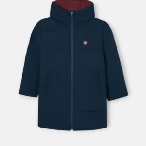 Abrigo Largo Acolchado Kids Reversible Bicolor Silbon